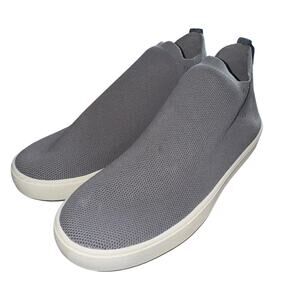 L.L. BEAN SHOES WOMENS SIZE 7.5 GRAY MESH SLIP ON CASUAL BREATHABLE PULL TAB